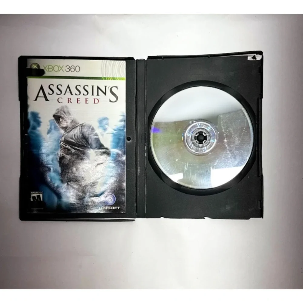 Xbox 360 Game Bundle Halo 4 Assassin's Creed COD World at War 4 Game Lot